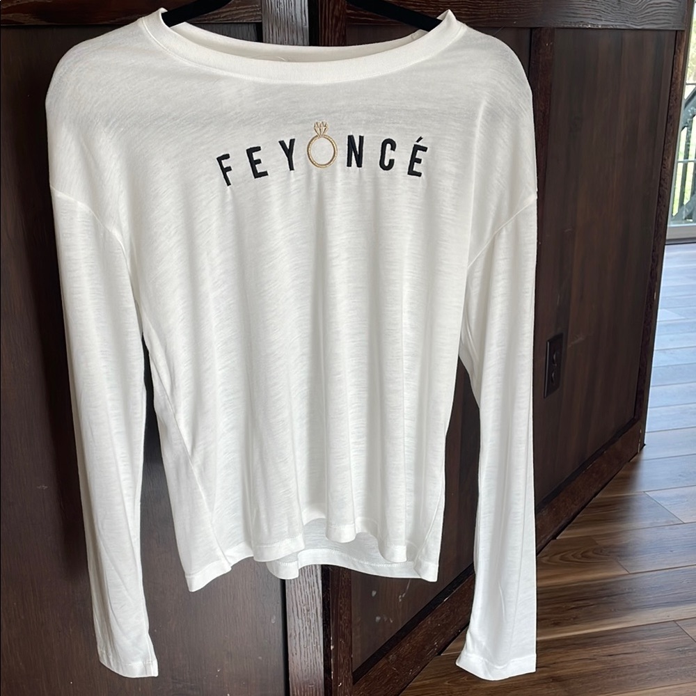 White Long Sleeve Top